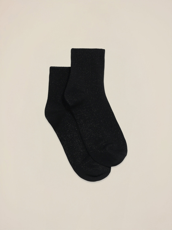 Short lurex socks