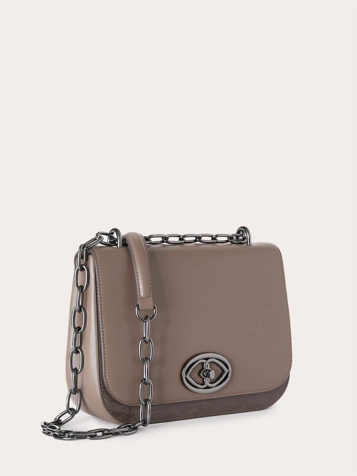 Schultertasche aus beschichtetem Stoff image number 2