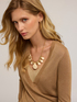 Lurex jumper with inserts image number 3