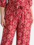 Ethnic print trousers image number 2