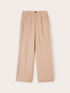 Chequered pattern palazzo trousers image number 4