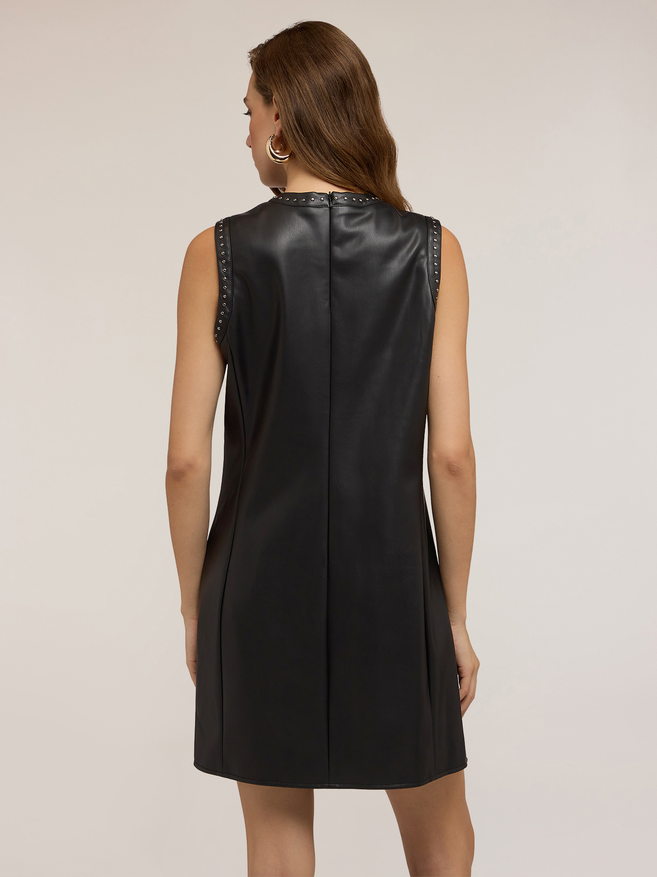 Sheath dress with decorative studs image number 1