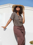 Maxi-T-Shirt mit Animal-Print image number 0