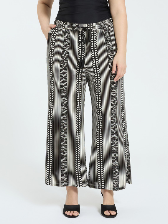 Palazzo-Hose aus Jersey