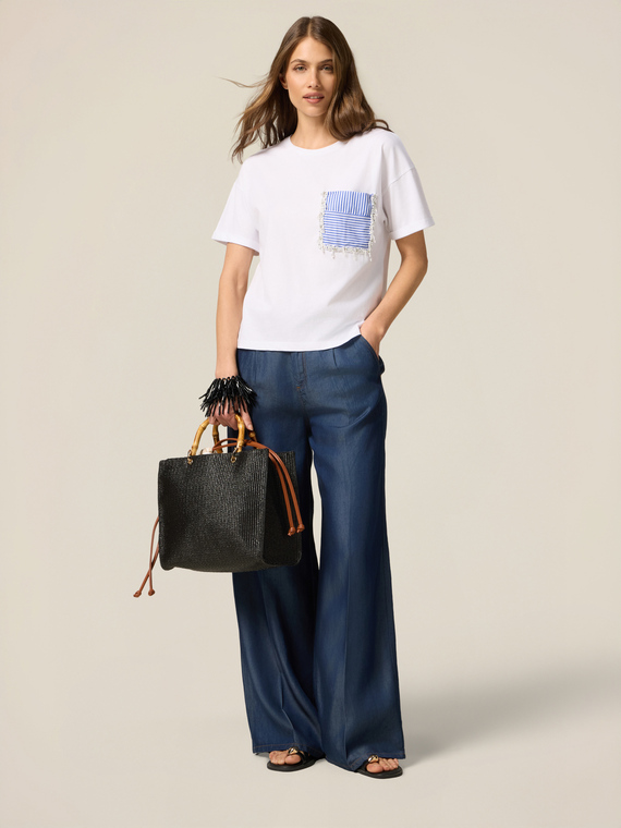 Palazzo pants in Tencel