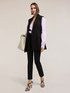 Regular fit cotton viscose blend trousers image number 2