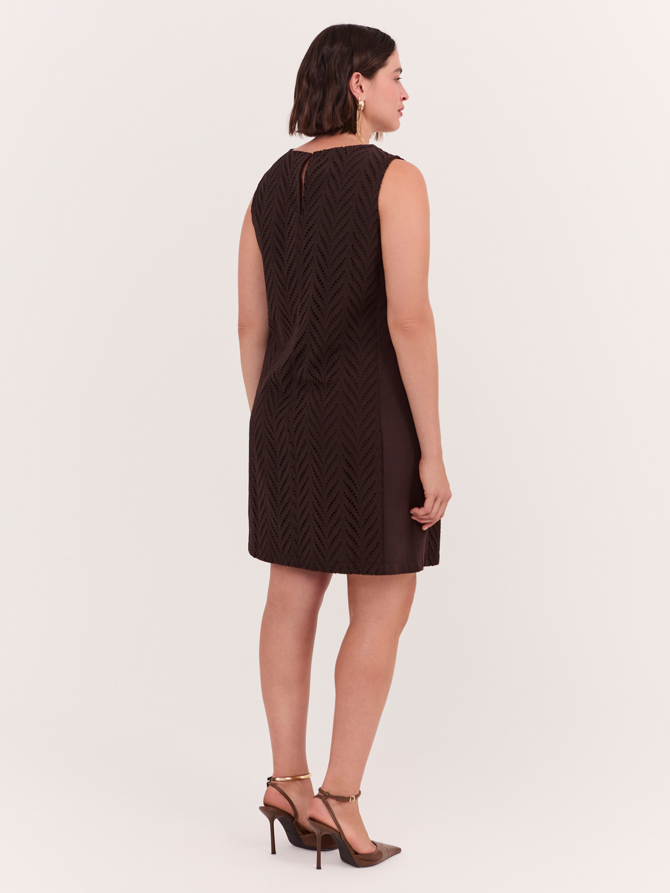 GLAM sheath dress in broderie anglaise image number 1