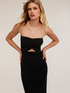 Bandeau-Strickkleid image number 3