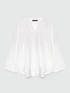 Chemise avec col en V image number 4