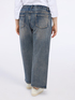 Wide-leg cropped jeans image number 1
