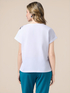 Jersey T-shirt with print and appliqués image number 1