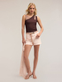 Jersey top with tulle tank top image number 0