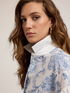 Camicia in cotone con ricamo floreale image number 3
