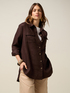 Linen shirt with pin image number 0