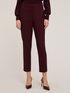 Regular fit trousers in technical fabric image number 2