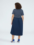 Hybridkleid in A-Linie image number 1