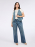 Regular jeans with frayed hem image number 4