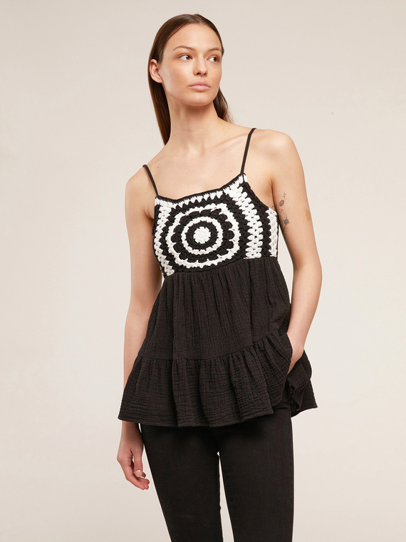 Summer crochet top