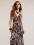 Rochie lungă de vară cu model etnic image number 2
