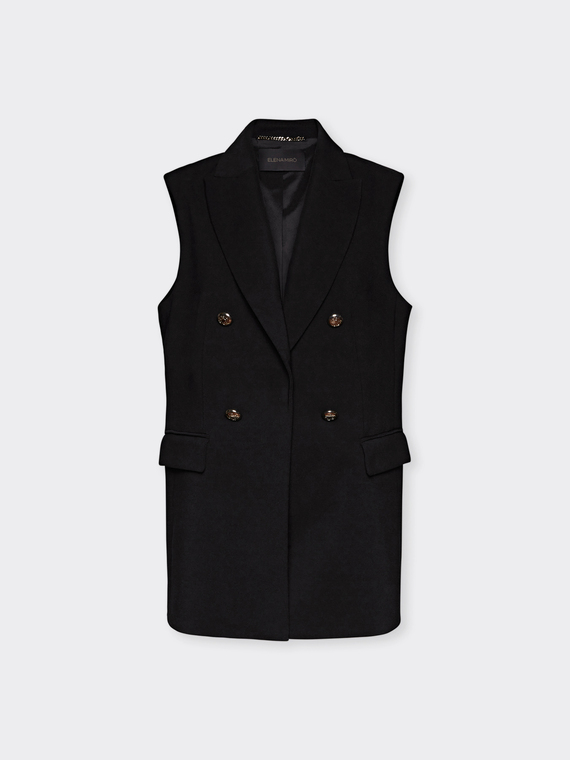 Ärmelloser Blazer