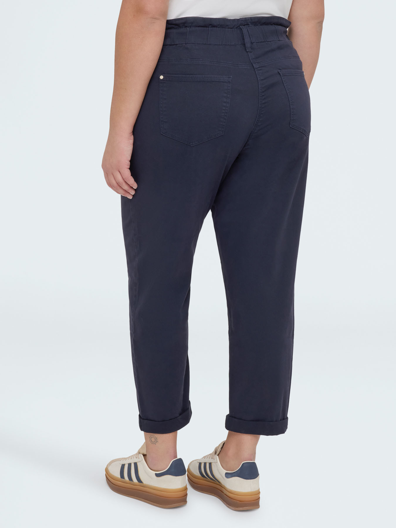 Pantalon Balloon en coton image number 1