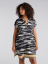 Kleid mit Zebramuster image number 3