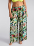 Hose mit tropischem Print image number 2
