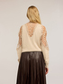 Top avec parties en macramé image number 1