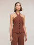Top halter neck The Tailoring Lab image number 2