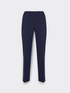 Pull-on trousers in Milanese stitch image number 4