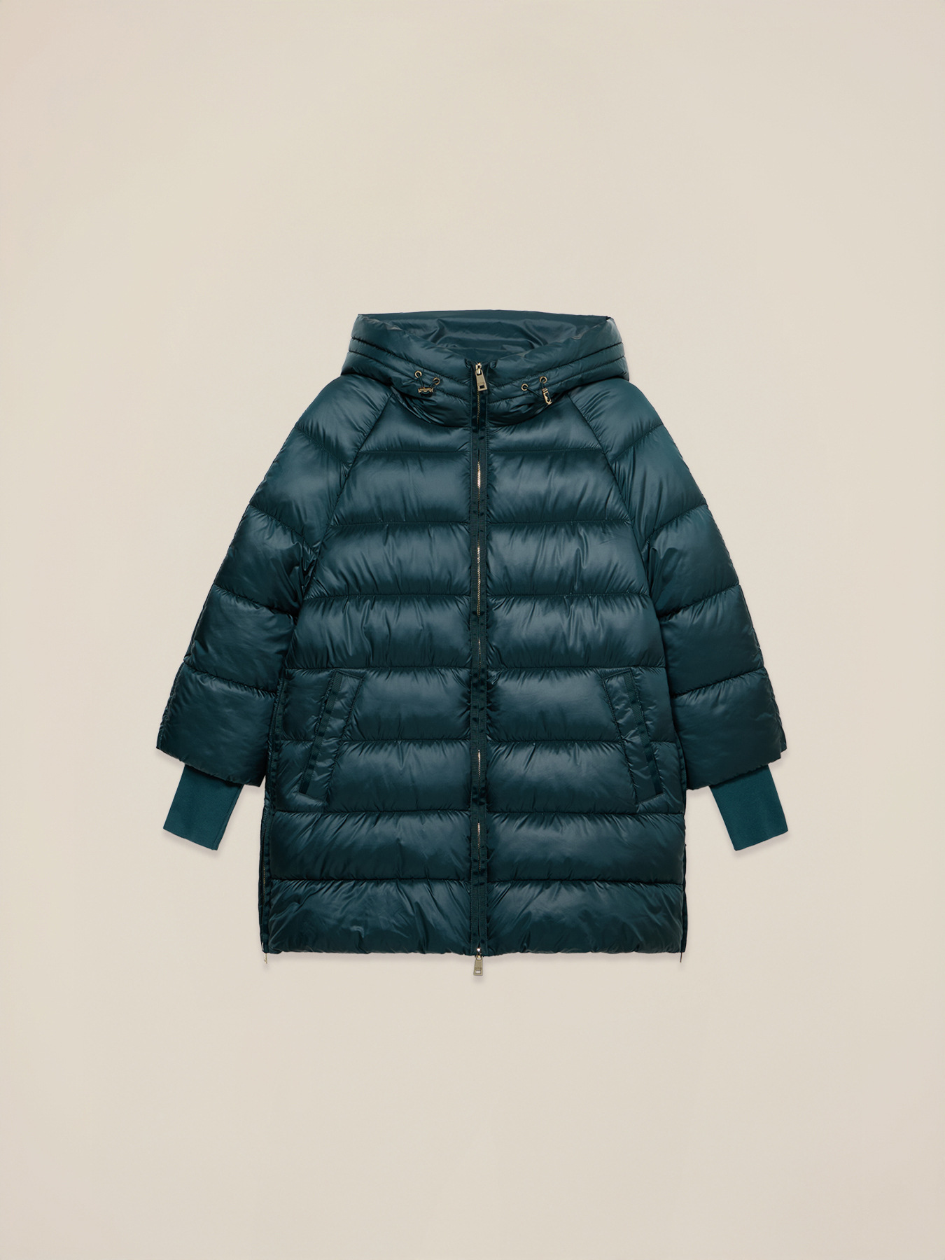 Midi-Daunenjacke mit Kapuze image number 4