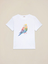 T-shirt with print and appliqués image number 3