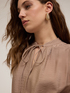 Mini dress con tasche in raso image number 3