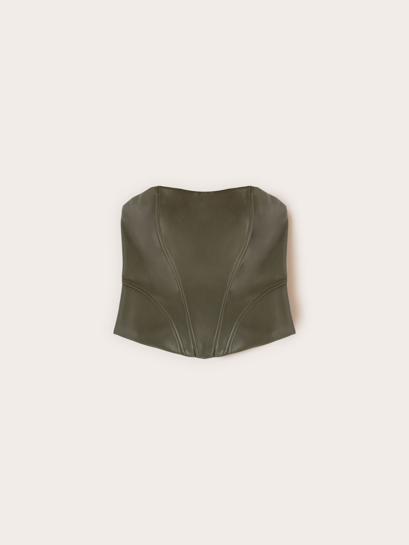 Strukturiertes Bustier-Top image number 4