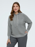 Sweatshirt aus Strick mit verzierter Tasche image number 2