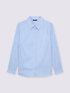 Striped cotton blend shirt with sparkle details image number 4
