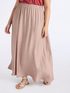 Long viscose skirt image number 2