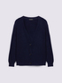 Cardigan in maglia con scollo a V image number 4