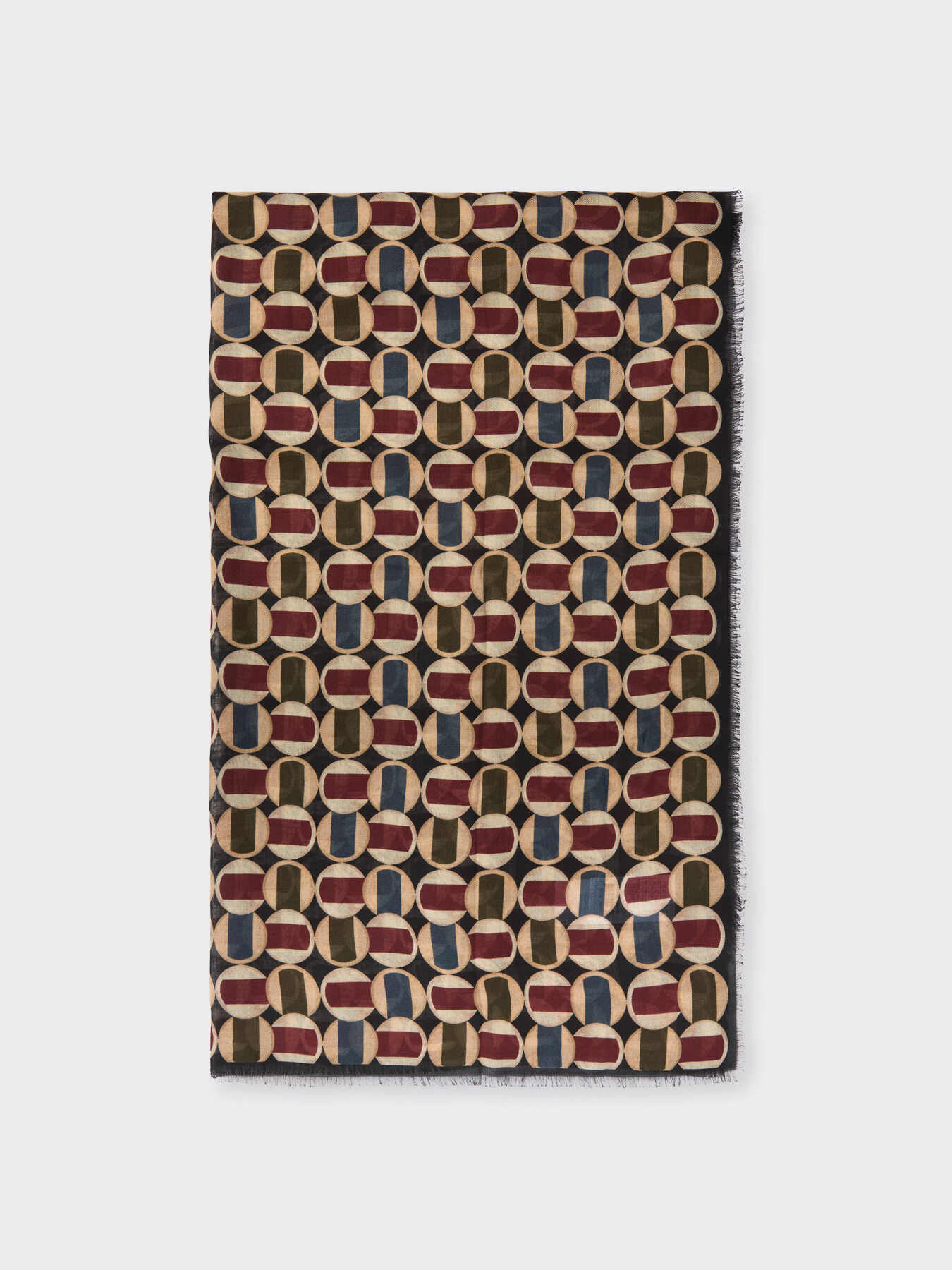 Estola estampada image number 1