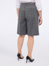 Bermuda-Shorts mit Glencheck-Muster und Lurex-Faden image number 1