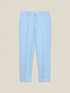 Cigarette pants in technical fabric image number 4