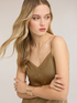 Rochie lungă lingerie din satin image number 3