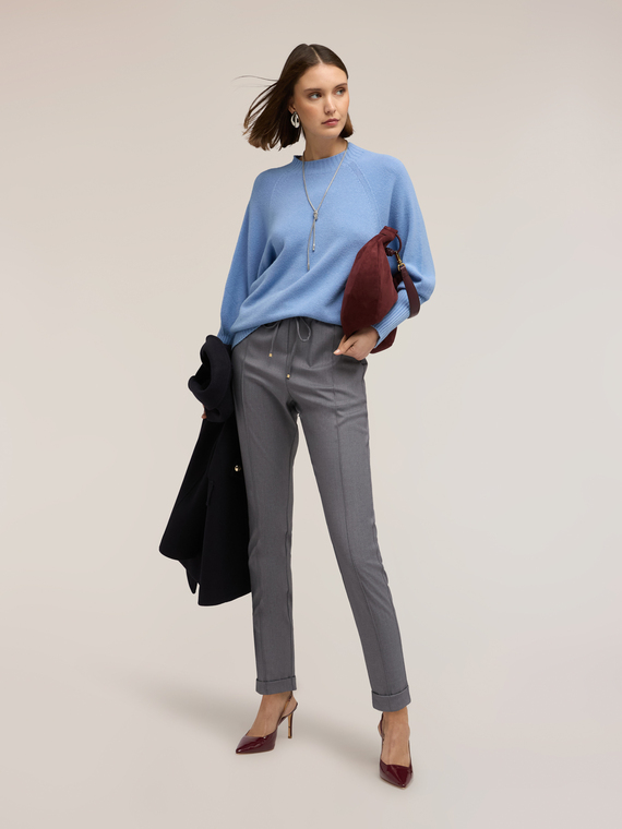 Maglia con maniche volume