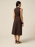 Rochie midi cu fundă laterală image number 1