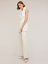 Flared trousers with ironed crease image number 3