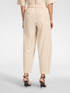 Stretch cotton balloon trousers image number 1