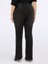 Dark grey wash flare jeans image number 1