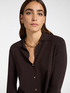 Langer Cardigan mit Kragen image number 3