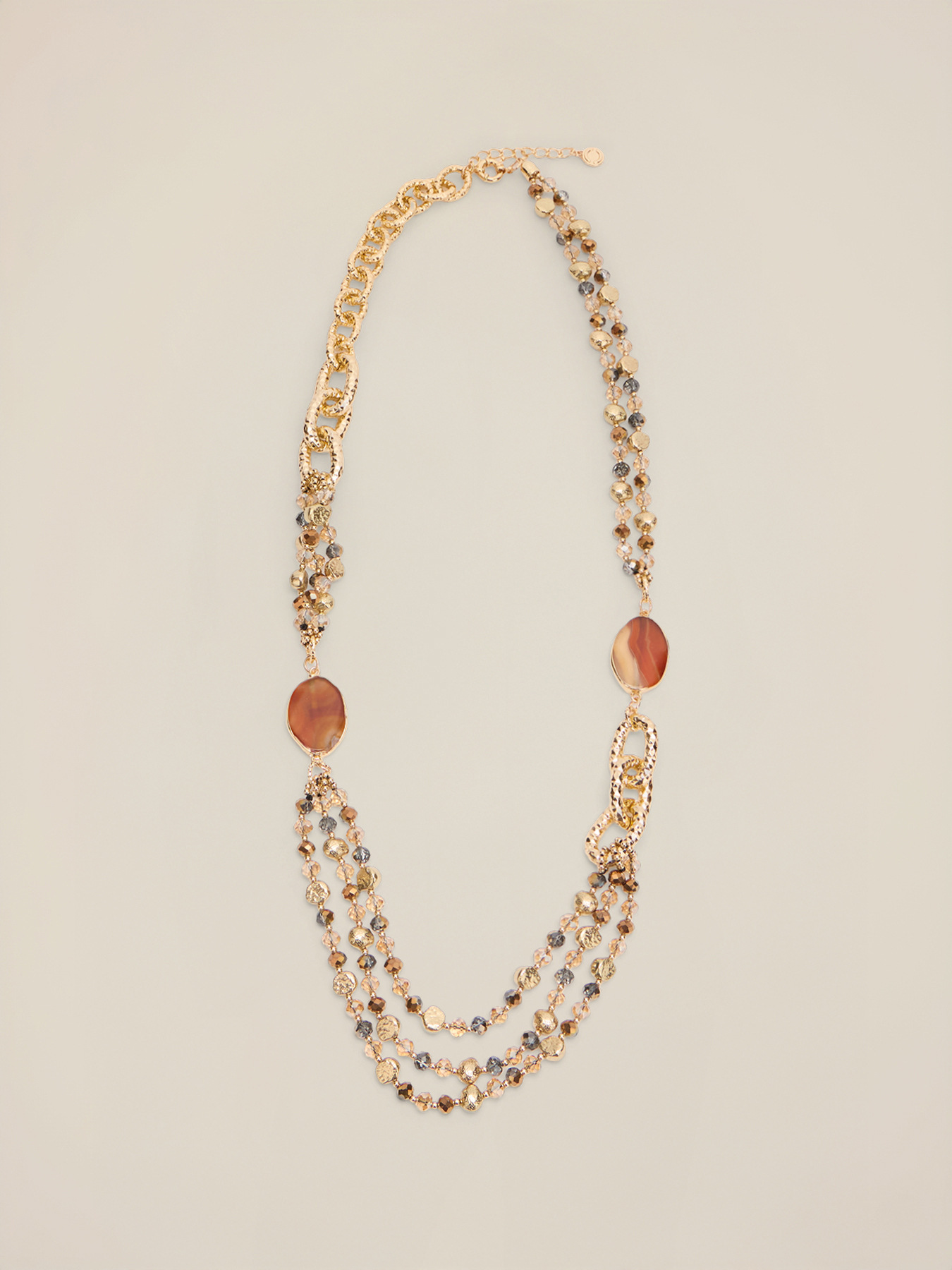 Maxi collana multifilo image number 1