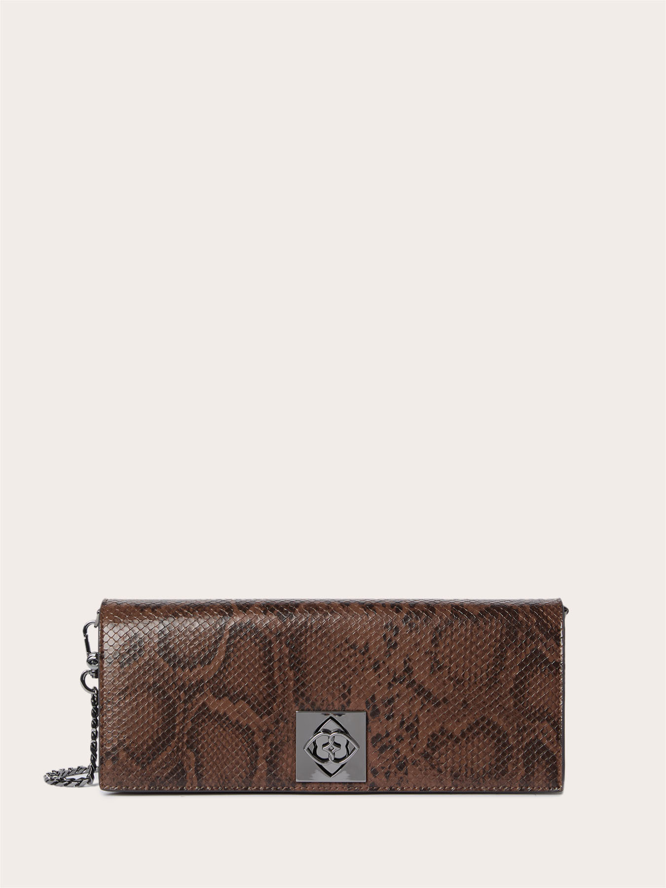 Geantă Wallet cu efect de reptilă image number 1